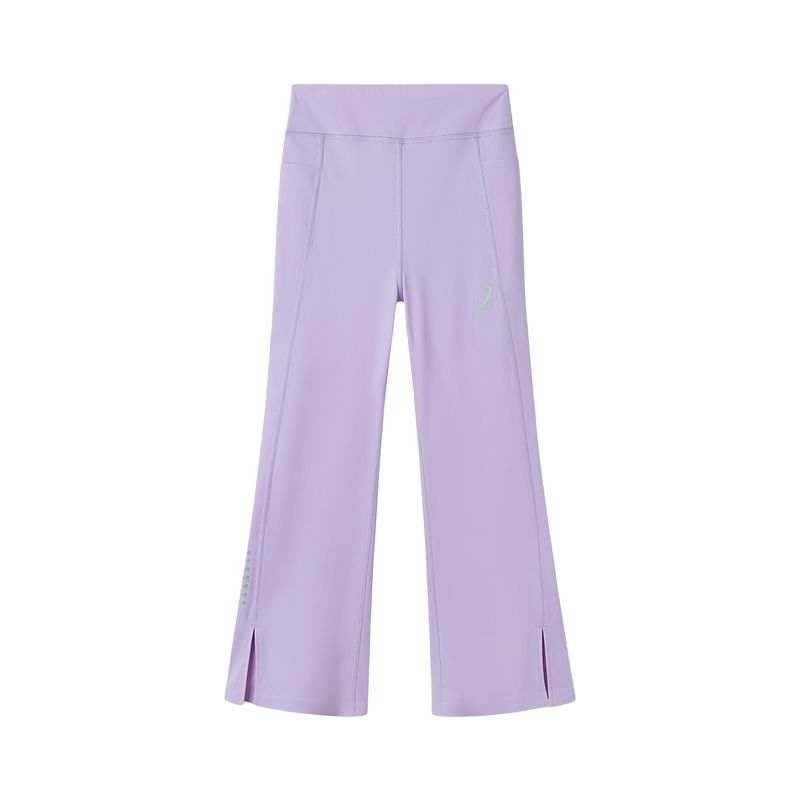 Asics Full Length Pants Sports Performance 6000 Purple Children Aged 3 7 Years Old