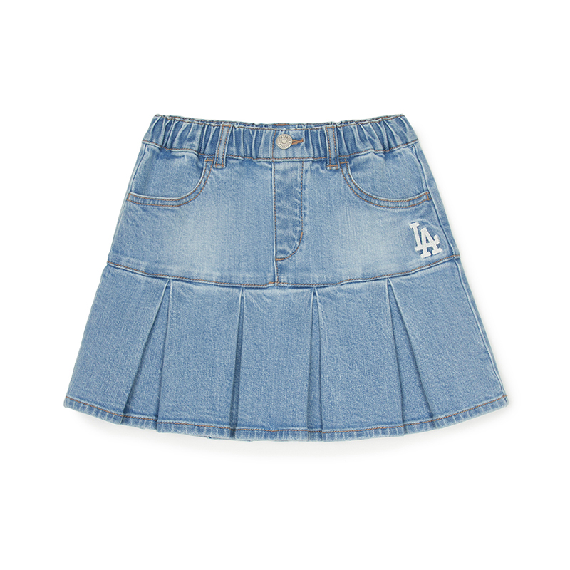 MLB KIDS Skirt Light Blue Children Aged 3 7 Years Old