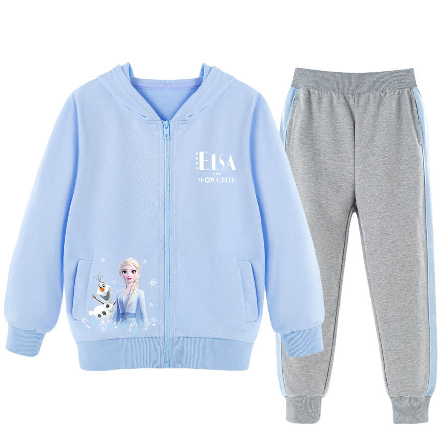 Disney Casual Sportswear Snow Blue Children Aged 3 7 Years Old