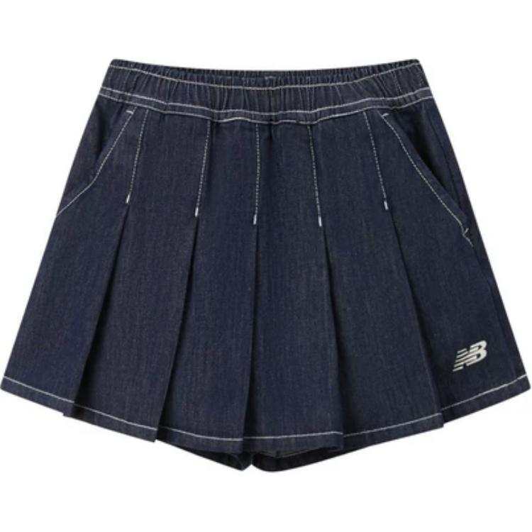 New Balance New Balance Skirt NB Denim Blue Children Aged 3 7 Years Old
