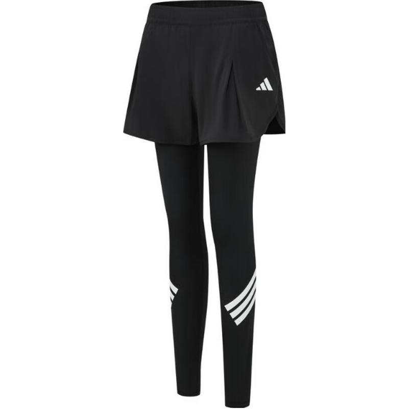 Adidas Adidas Full Length Pants JG 2IN1 TIGHT Black Children Aged 3 7 Years Old