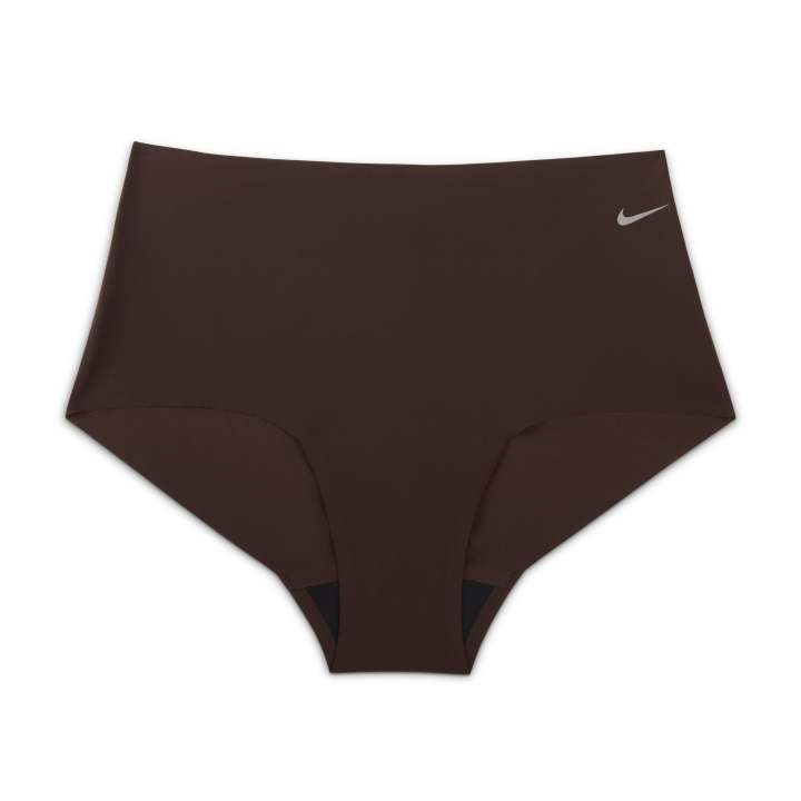 Nike Nike Dri Fit Underpants 1 Pack Earth Umber/White Teenagers