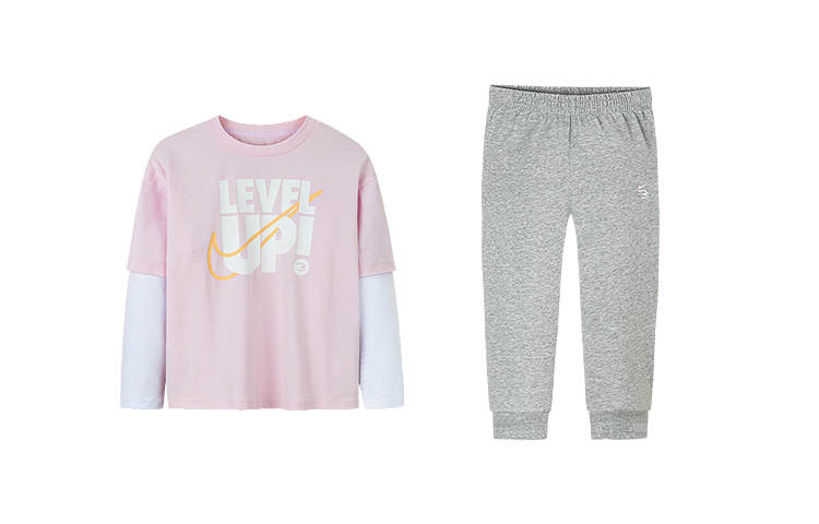 Nike Nike Casual Sportswear 3Brand Cherry Blossom Pink Teenagers