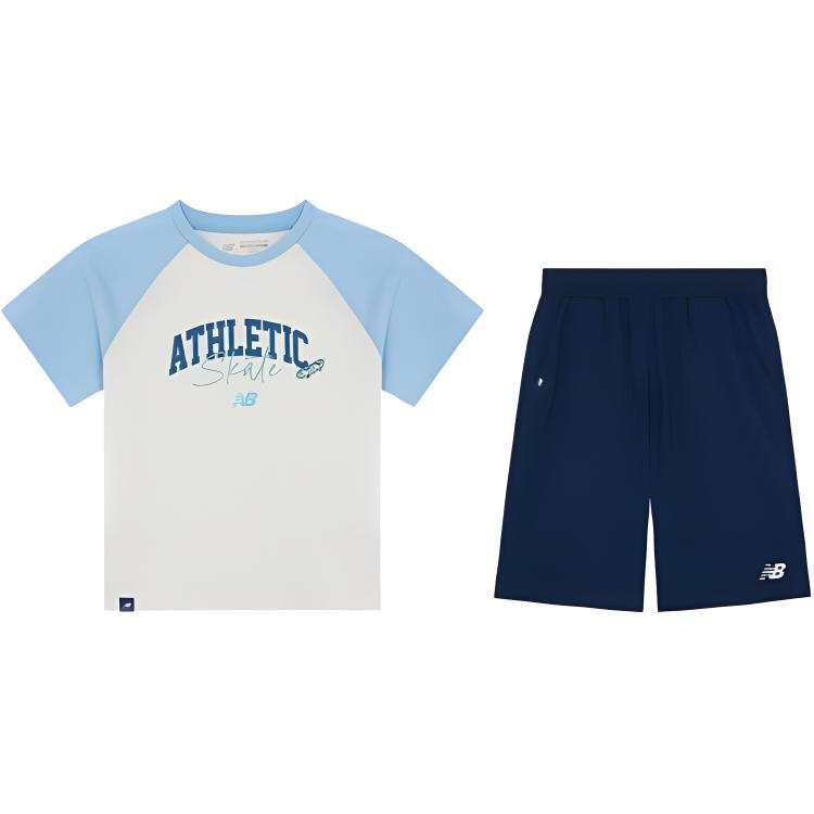 New Balance New Balance Casual Sportswear Light Blue Children Aged 3 7 Years Old