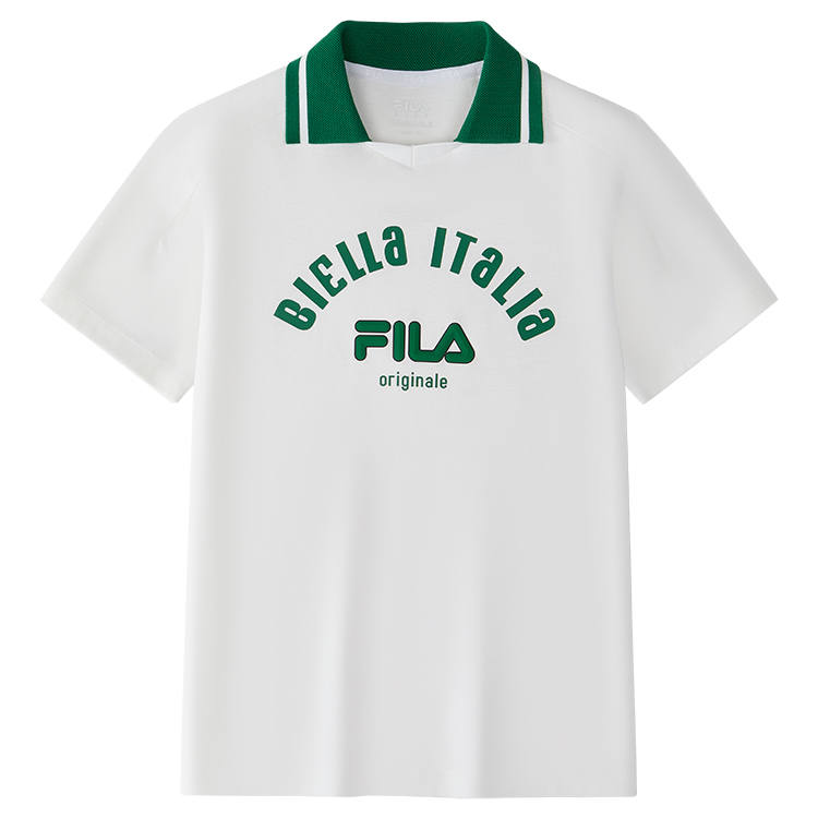 FILA KIDS Polo Shirt Standard White Kids'