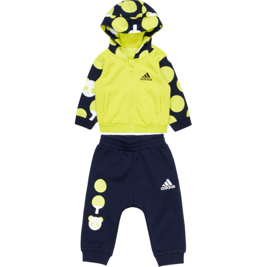 Adidas Adidas Casual Sportswear Green Navy Blue Children Aged 3 7 Years Old