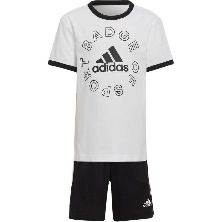 Adidas Adidas Casual Sportswear White/Black Children Aged 3 7 Years Old