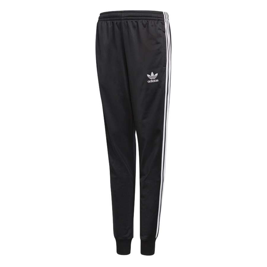 Adidas Originals Full Length Pants SUPERSTAR Black Teenagers