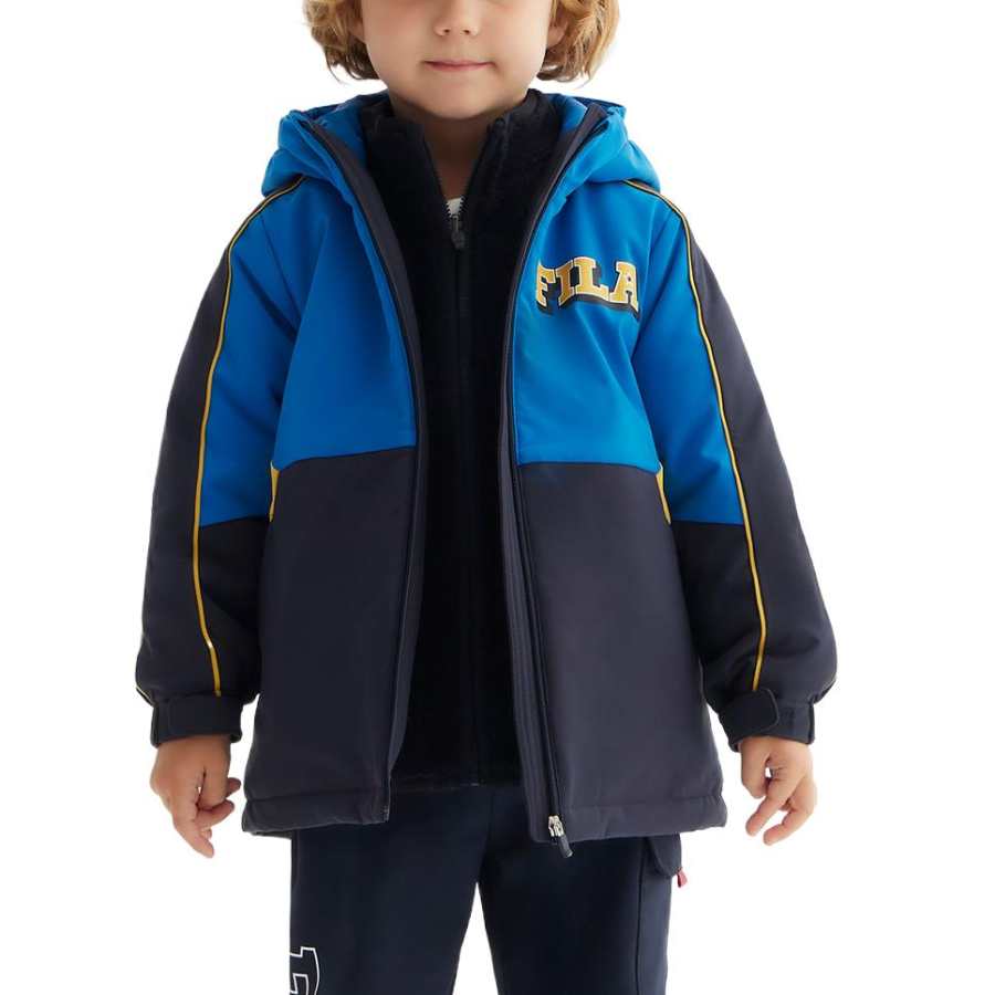 FILA KIDS Windbreaker Jacket Steel Blue Children Aged 3 7 Years Old