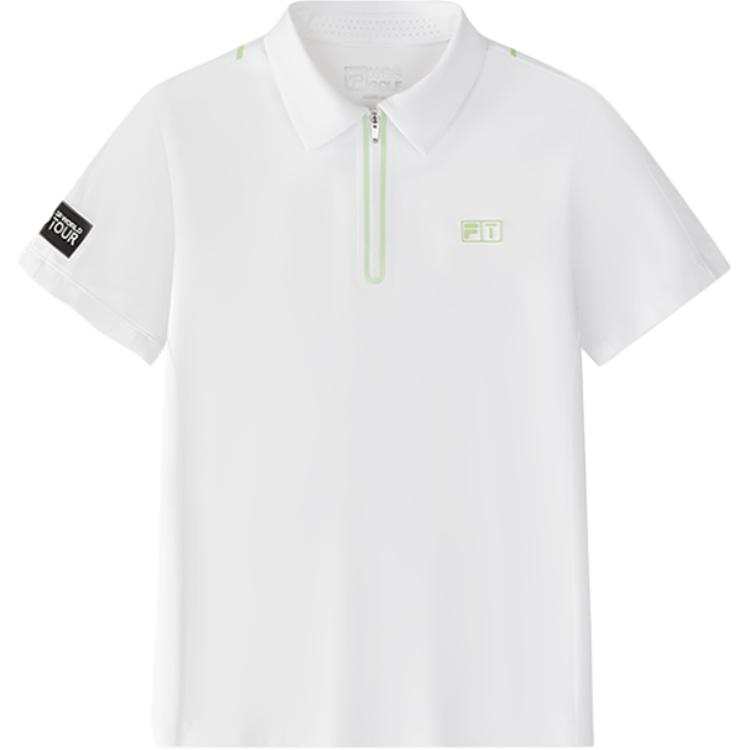 FILA KIDS x OUXUNSAI,LIANMINGKUAN Polo Shirt White Teenagers