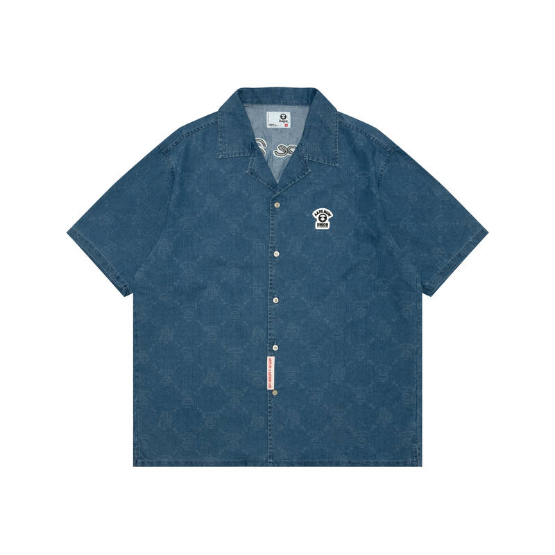 Aape Aape By *A Bathing APE® Monogram logo Shirt