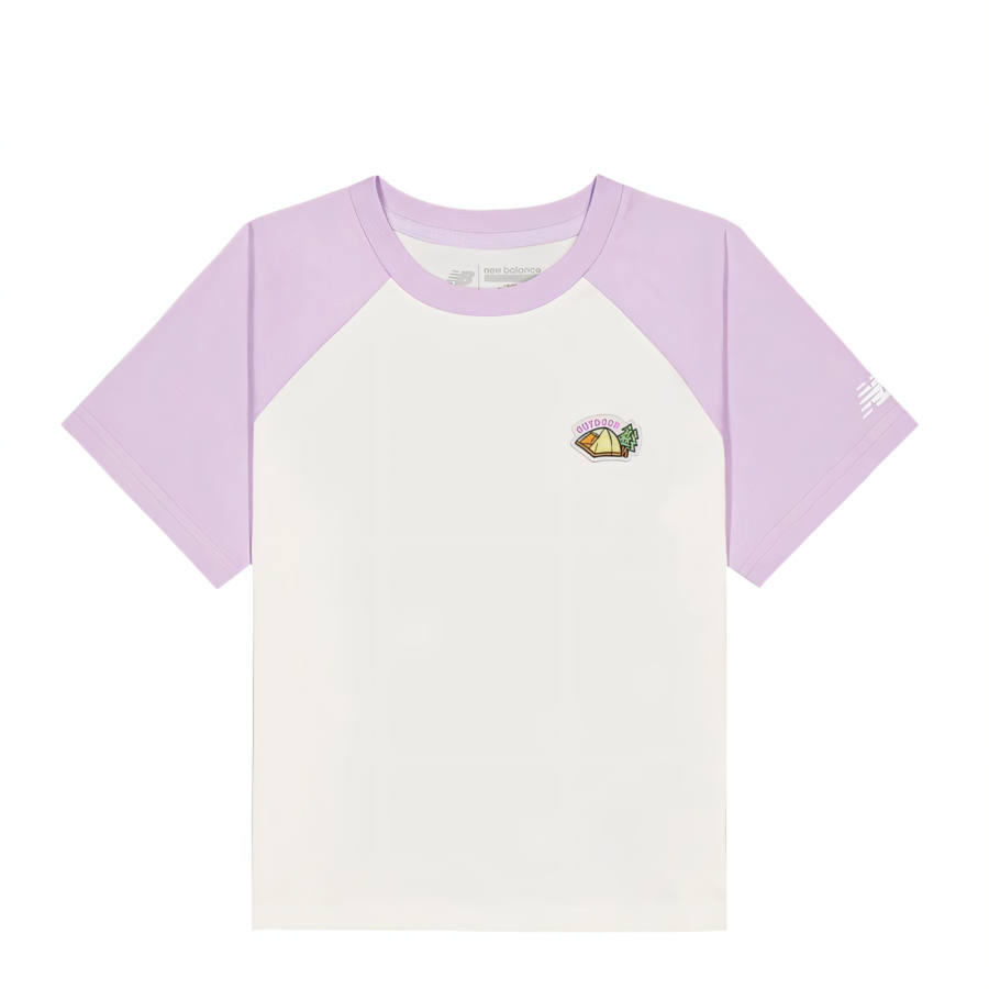New Balance New Balance T Shirt Purple Children Aged 3 7 Years Old