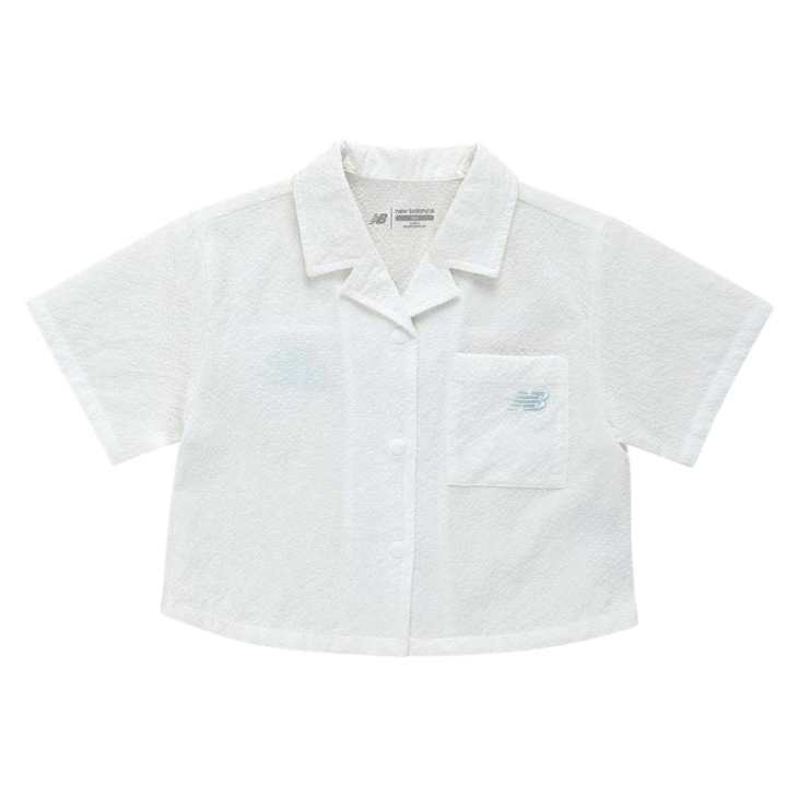 New Balance New Balance Solid Color Shirt Summer Children Aged 3 7 Years Old White