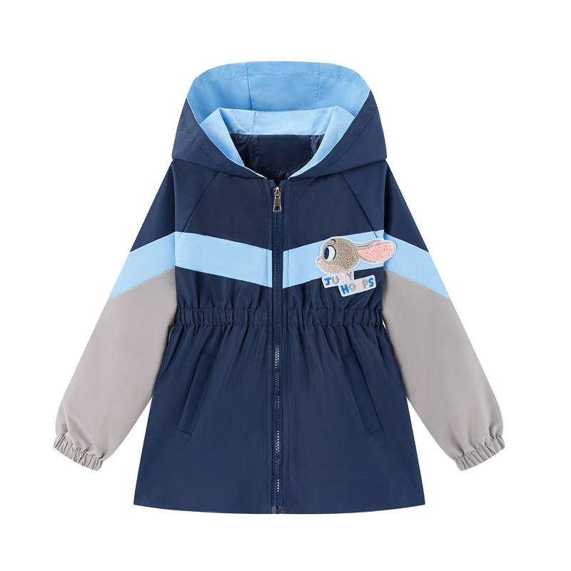 Disney Windbreaker Jacket Navy Blue Children Aged 3 7 Years Old