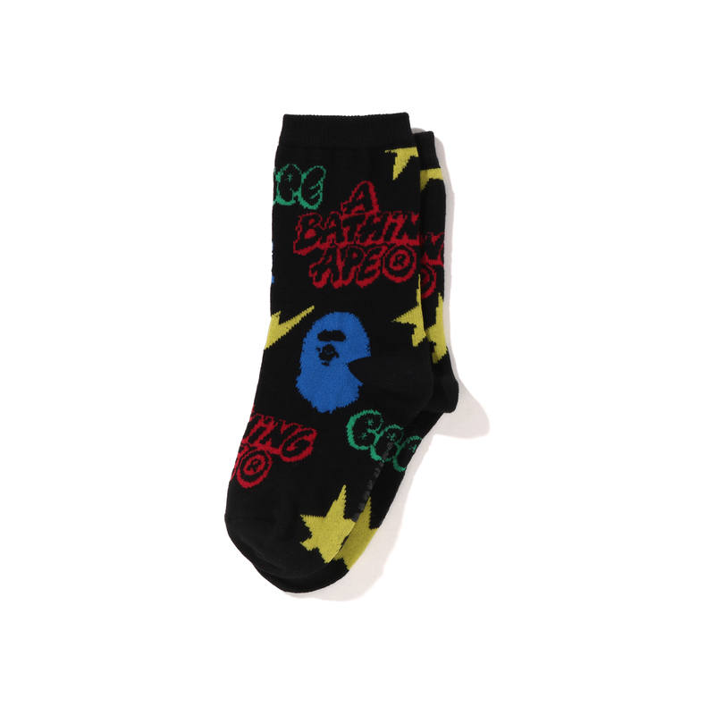 A BATHING APE A BATHING APE Socks 1 Pack Children Aged 3 7 Years Old
