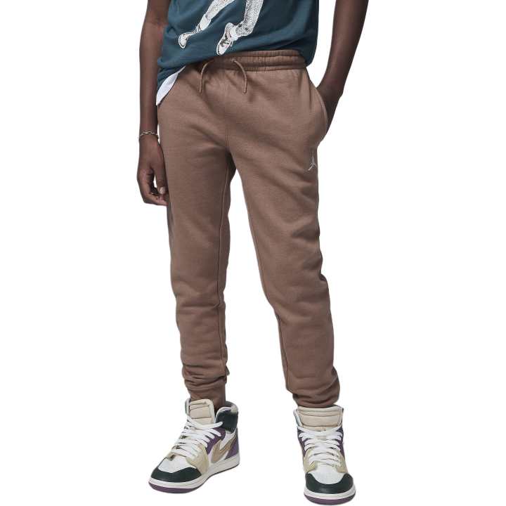 Jordan Jordan Full Length Pants MJ Brooklyn Fleece Essentials Archi Brown Teenagers