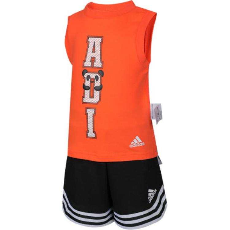 Adidas Adidas Casual Sportswear Yellow Infant And Toddler