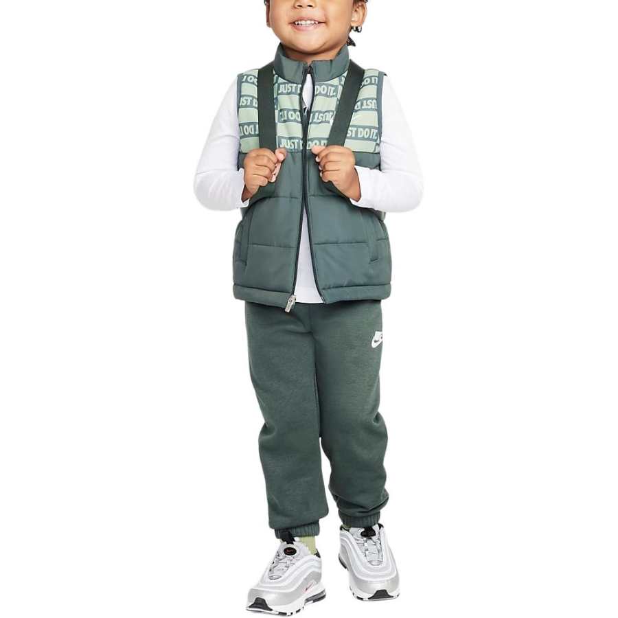 Nike Nike Sportswear FW24 Casual Sportswear Vintage Green Children Aged 3 7 Years Old