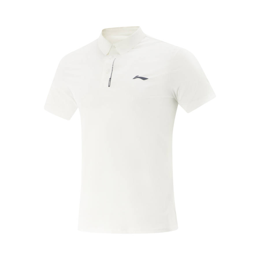 Li-Ning Li Ning Fitness Series Polo Shirt Men's Standard White