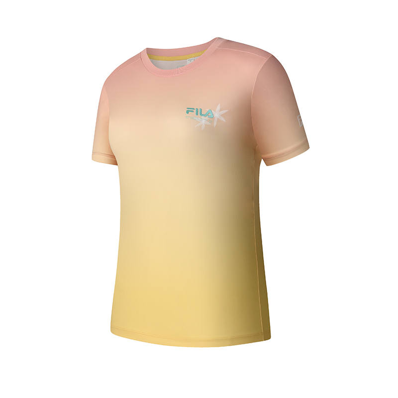FILA Athletics T Shirt Women's All Over Print