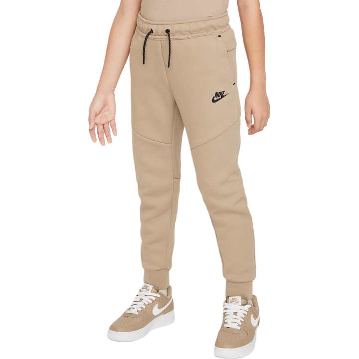 Nike Nike Full Length Pants Sportswear Tech Fleece FW24 Khaki/Black/Black Teenagers