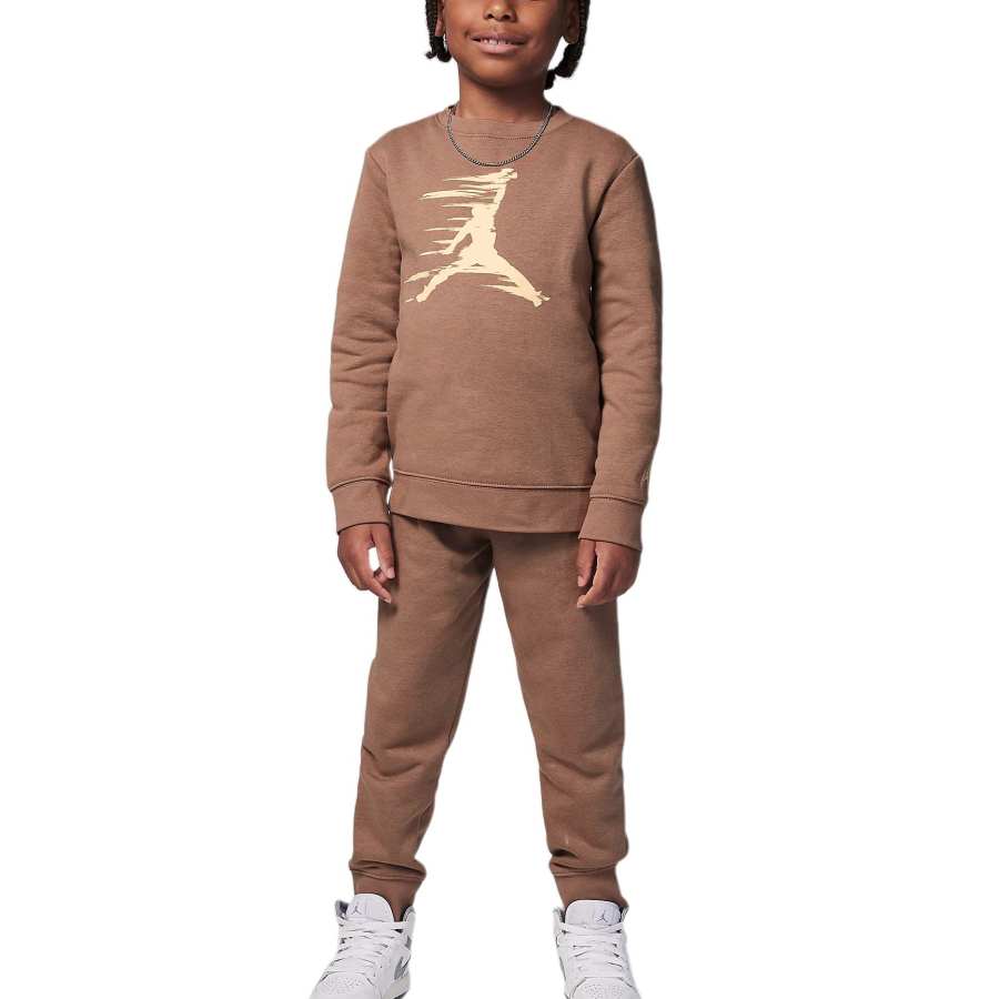 Jordan Jordan Casual Sportswear MJ Flight MVP Bronze Brown Children Aged 3 7 Years Old