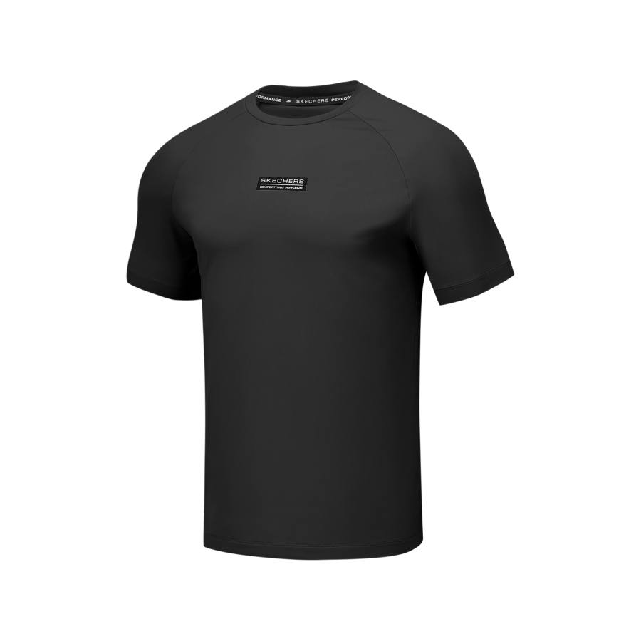 Skechers GODRI T Shirt Men's Carbon Black