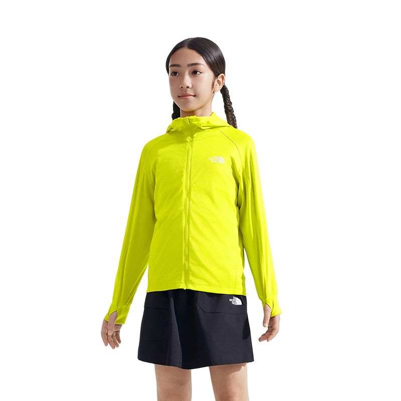 THE NORTH FACE Sun Protection Clothing LIGHTRANGE Sunriser Spring Aqua Green Children Aged 3 7 Years Old