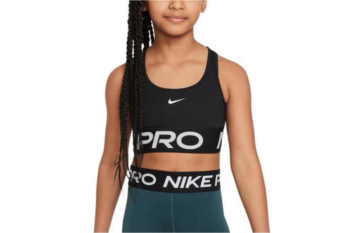 Nike Nike Tank Top Kids' Apparel Dri FIT Sports Bra Black Kids'