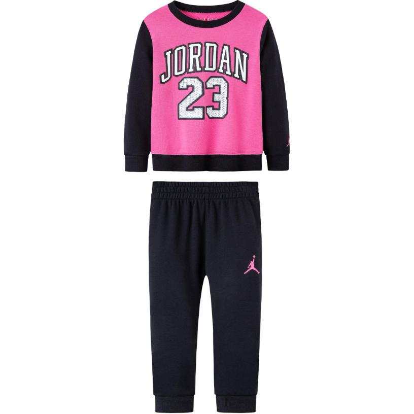 Jordan Jordan Casual Sportswear Black/Sick Powder Children Aged 3 7 Years Old