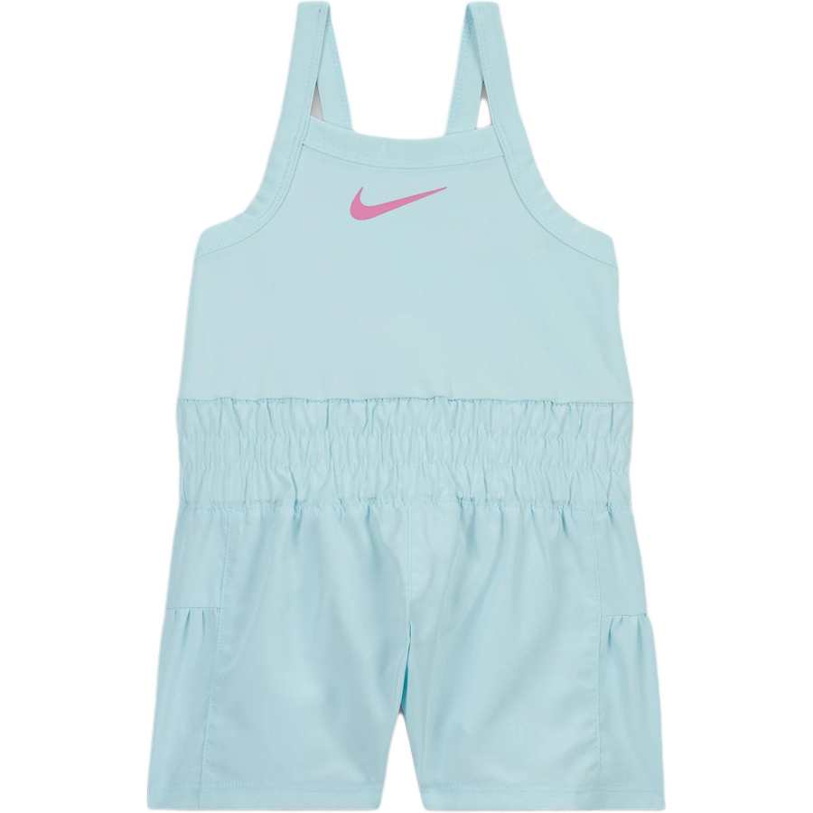 Nike Infant And Toddler Nike SwooshDri Fit Overalls Glacier Blue