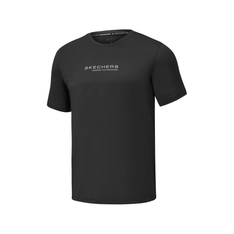 Skechers T Shirt Men's Carbon Black 0018