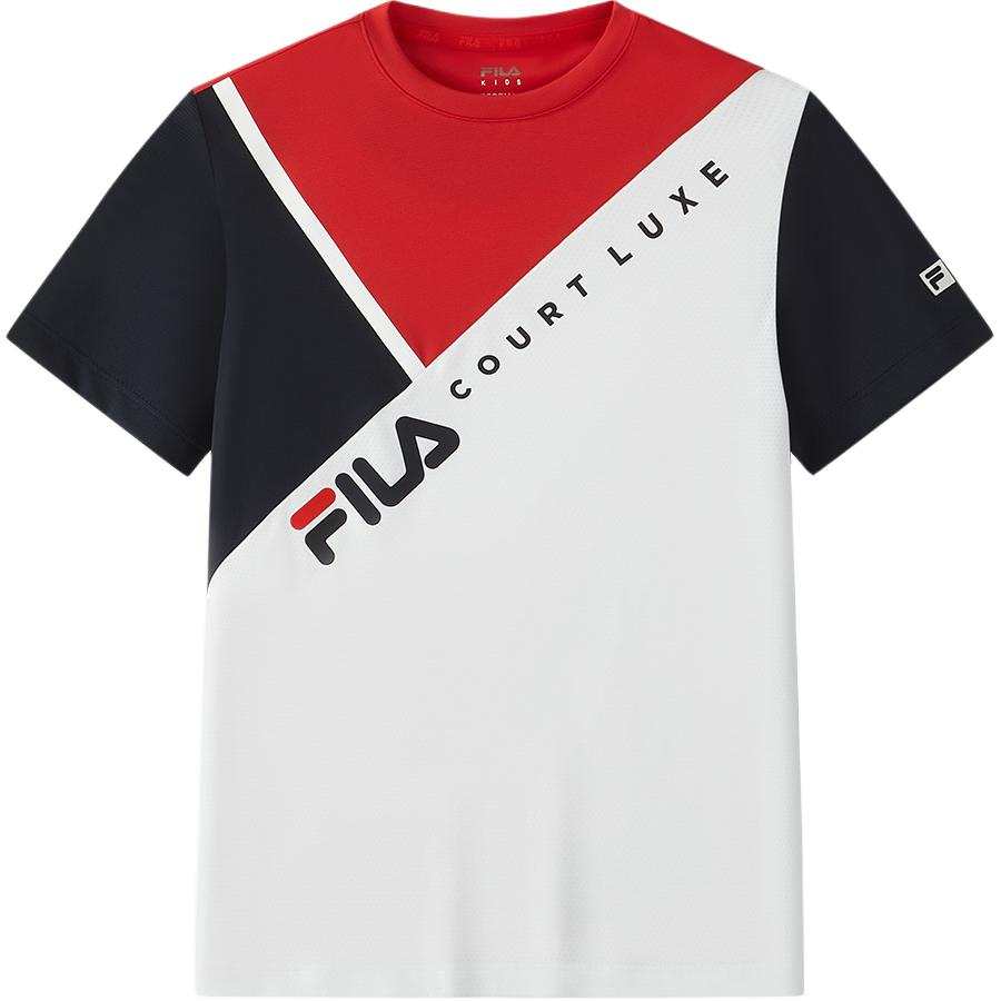 FILA KIDS T Shirt Red Teenagers