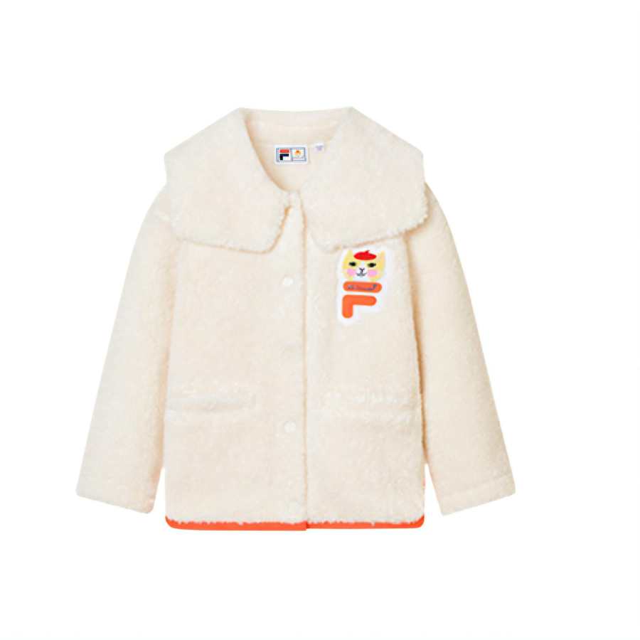 FILA KIDS Top Maltose White Children Aged 3 7 Years Old