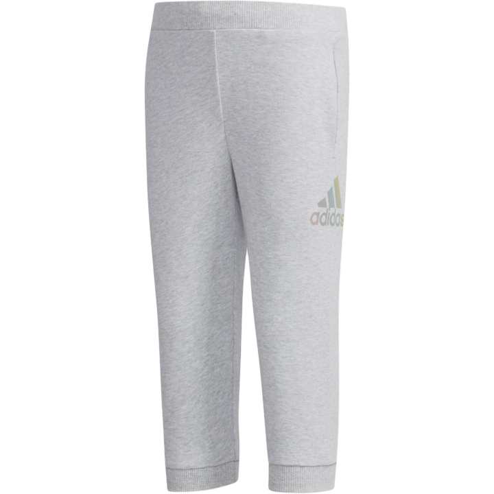 Adidas Adidas Full Length Pants Light Heather Gray Children Aged 3 7 Years Old