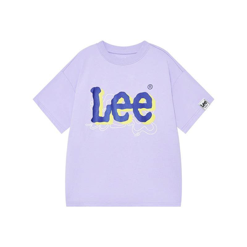 LEE KIDS T Shirts Crew Neck Moderate
