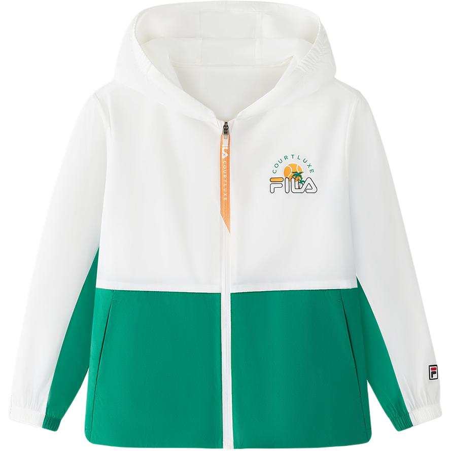 FILA KIDS Outdoor Wear Jade White Children Aged 3 7 Years Old