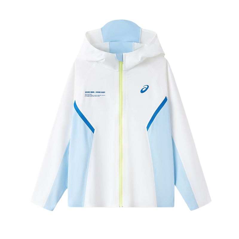 ASICS Sun Protection Clothing Sports Performance SS25 0001 Raw White Children Aged 3 7 Years Old