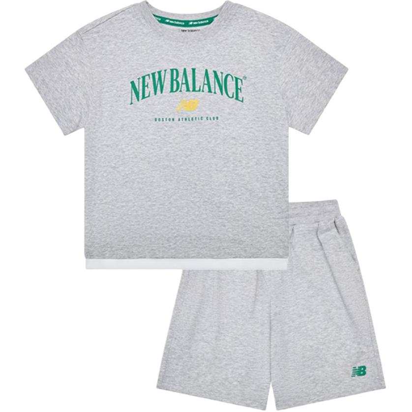 New Balance New Balance Casual Sportswear Light Gray Children Aged 3 7 Years Old