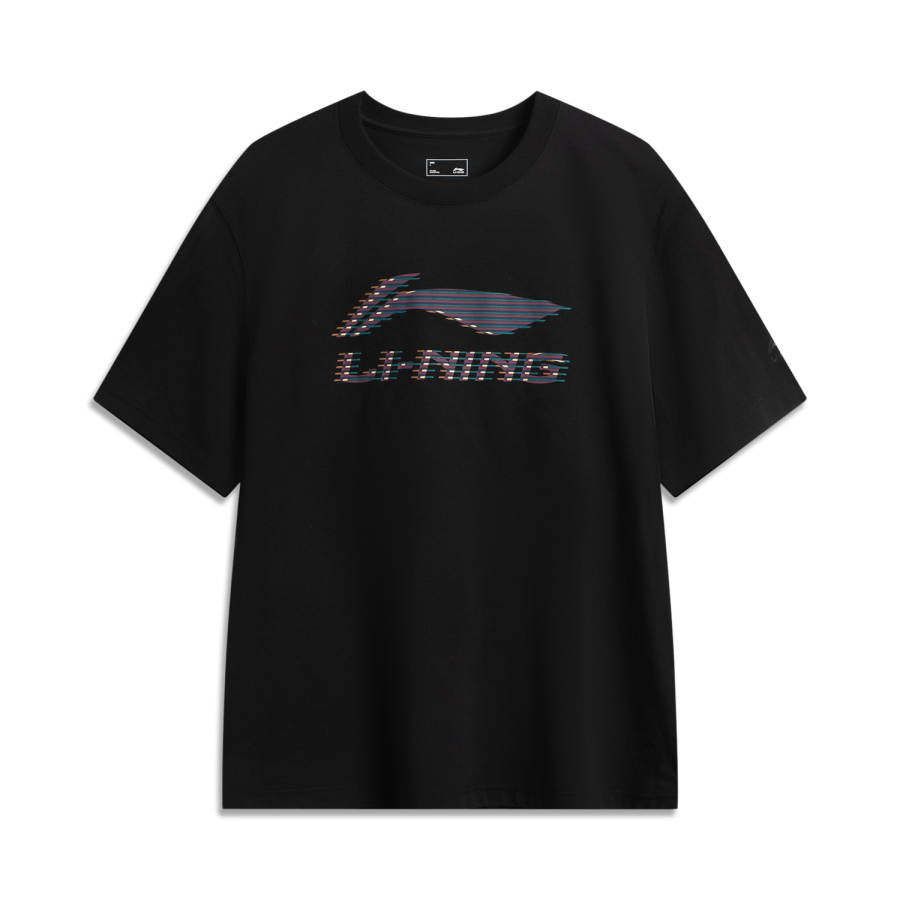 Li-Ning Li Ning Sports Trendy Collection T Shirt Men's Black/Pattern