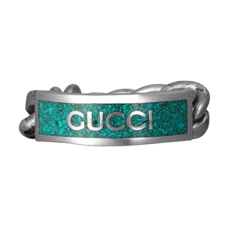 GUCCI GUCCI 925 Sterling Silver Rings Unisex Silver