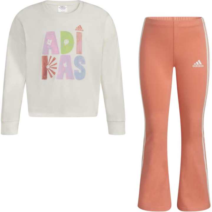 Adidas Adidas Kids Casual Sportswear Crew Neck Moderate