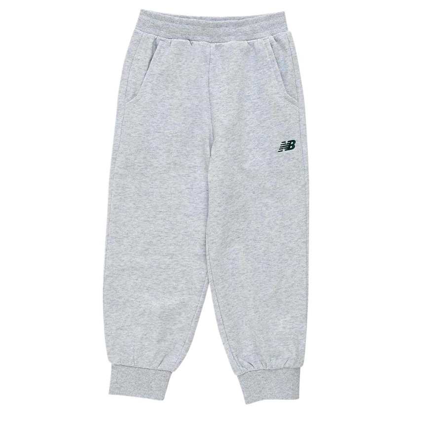New Balance New Balance Full Length Pants Light Mixed Color Gray Children Aged 3 7 Years Old