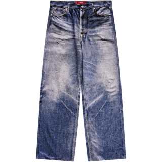 JUNYA WATANABE Man Trompe L'oeil print Jeans