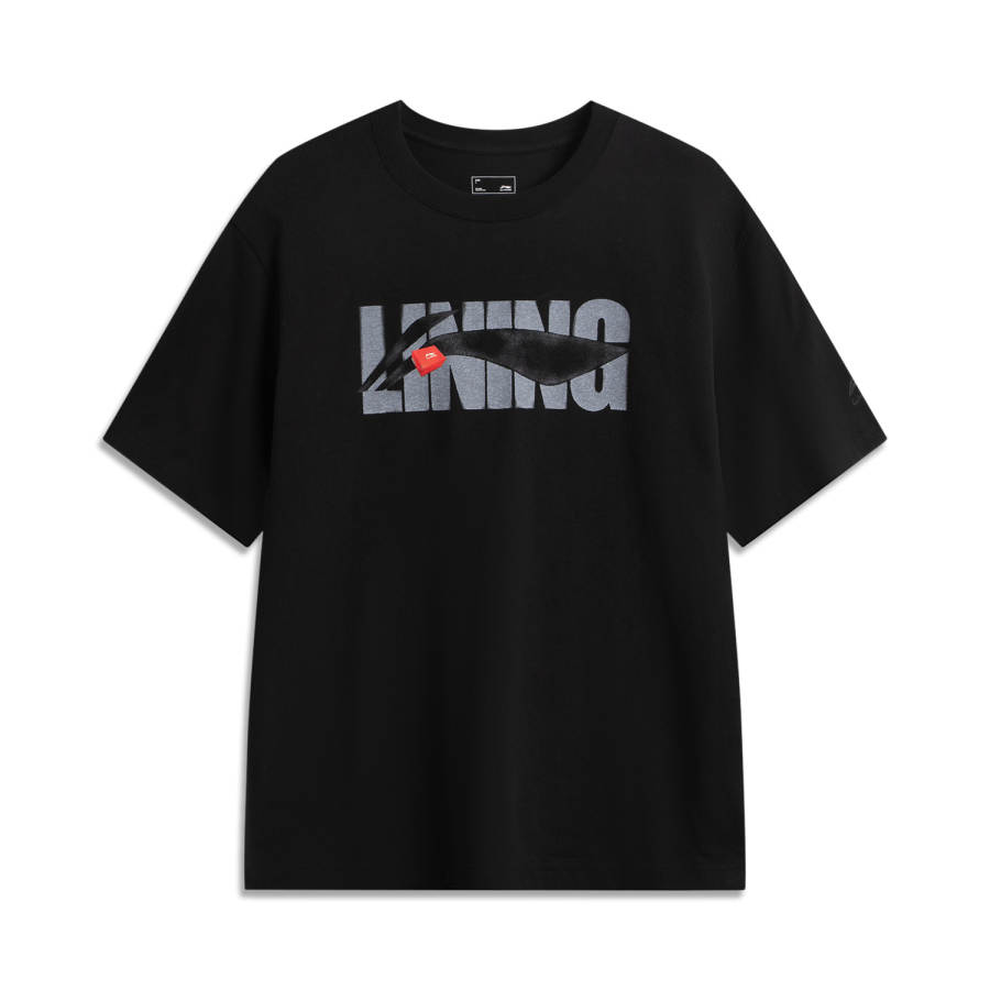 Li-Ning Li Ning Sports Life Collection T Shirt Unisex Black