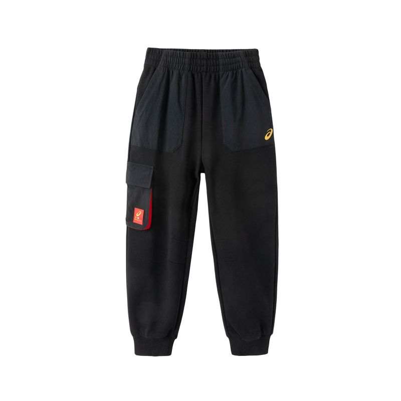 Asics x CNY Full Length Pants Urban Trendy Black Teenagers