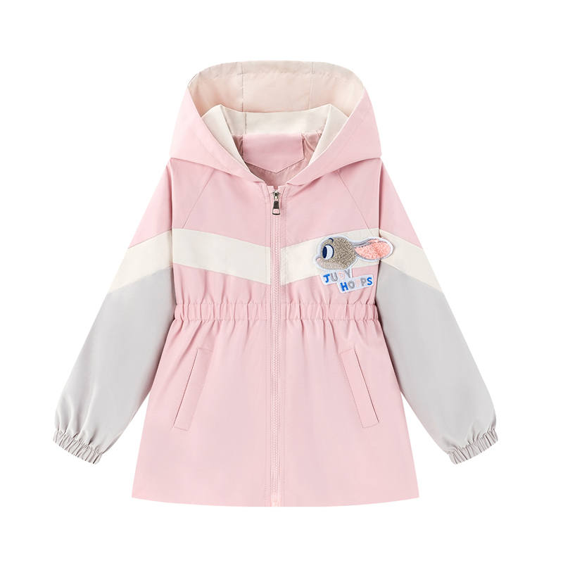 Disney Windbreaker Jacket Pink Children Aged 3 7 Years Old