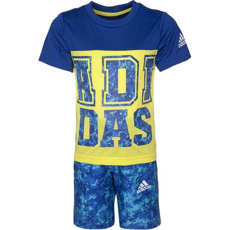 Adidas Adidas Casual Sportswear Collegiate Blue Children Aged 3 7 Years Old