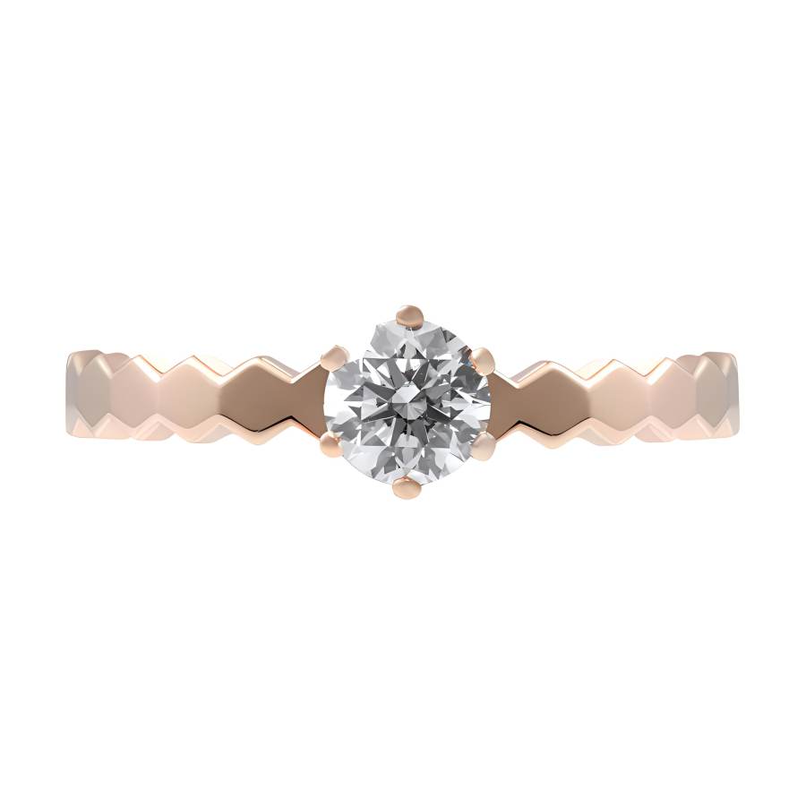 Chaumet Chaumet Diamond Rings Unisex Rose Gold