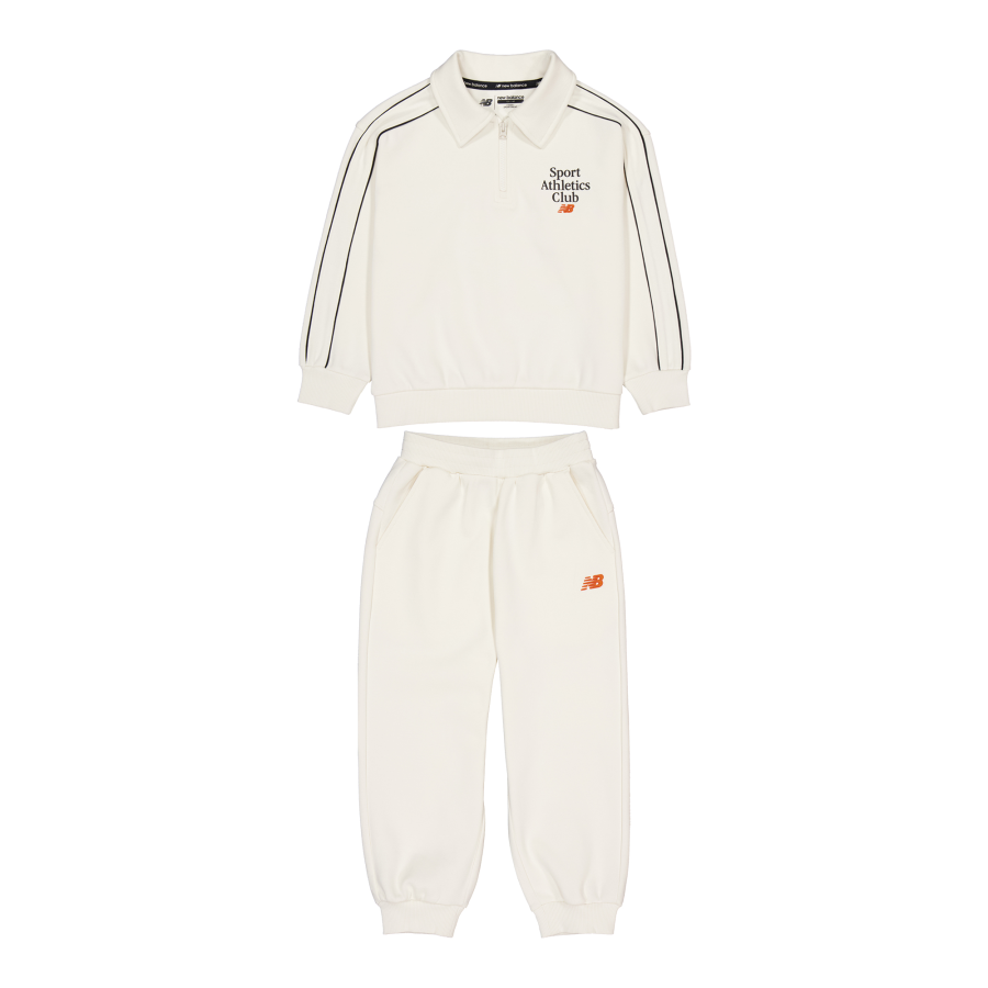 New Balance New Balance Kids Casual Sportswear Lapel Moderate